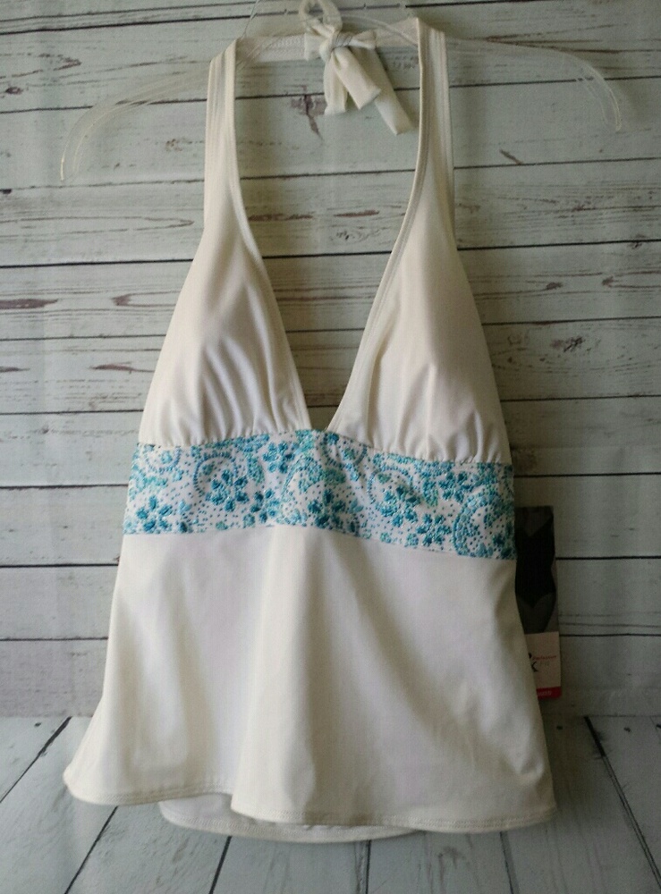 Roxanne Bra Sized Swimwear Halter Tankini Top